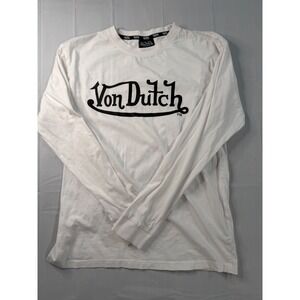 Von Dutch long sleeve shirt White size XS